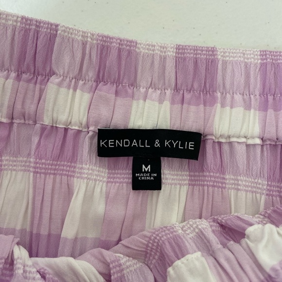 NWOT | Kendall & Kylie women’s plaid pull-on skirt‎ — medium - Picture 5 of 5
